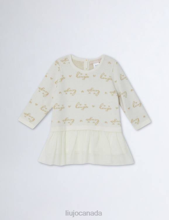 Clothing Liu Jo Knit Dress With Logo Kids F6063227
