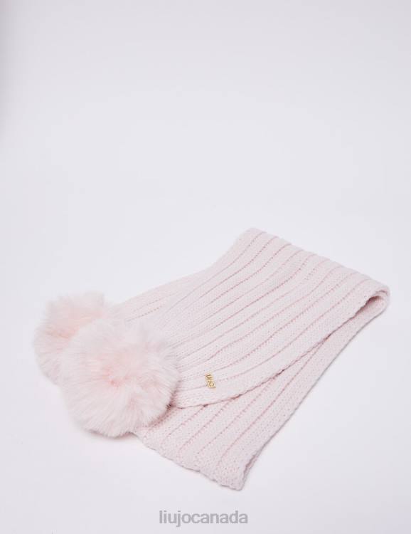 Accessories Liu Jo Scarf With Pom Poms Kids F6063292