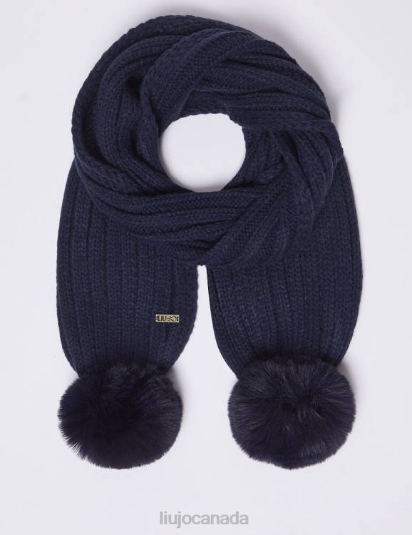 Accessories Liu Jo Scarf With Pom Poms Kids F6063309