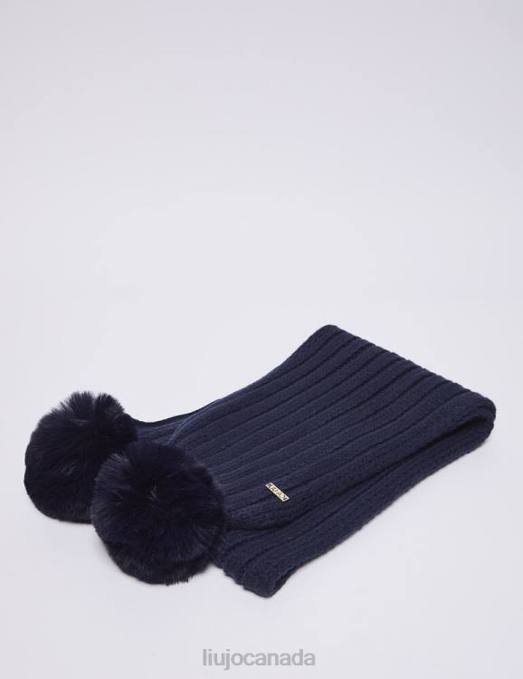 Accessories Liu Jo Scarf With Pom Poms Kids F6063309
