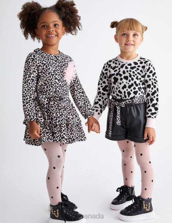 Clothing Liu Jo Eco-Friendly Animal-Print Dress Kids F6063261