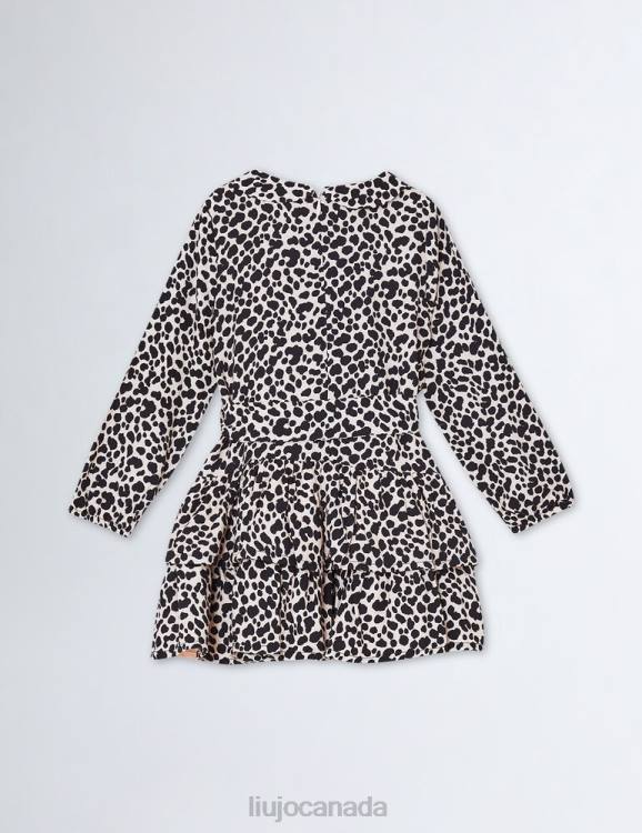 Clothing Liu Jo Eco-Friendly Animal-Print Dress Kids F6063261