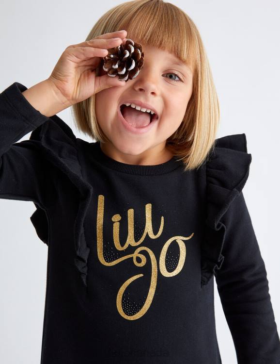 Clothing Liu Jo Plush Dress With Logo Kids F6063312