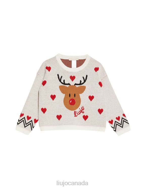 Clothing Liu Jo Christmas Jacquard Sweater Kids F6063470