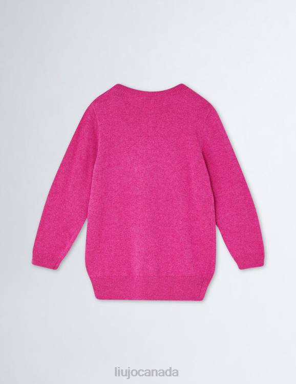 Clothing Liu Jo Eco-Friendly Jumper With Heart Kids F6063263