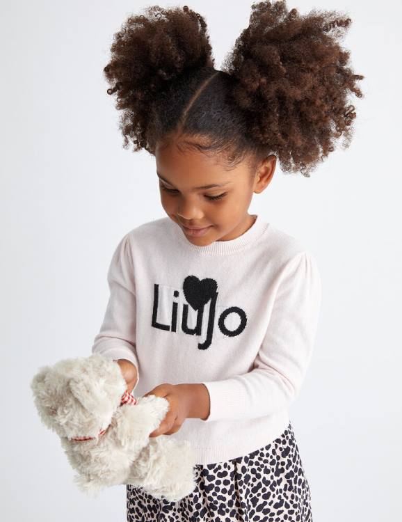 Clothing Liu Jo Eco-Friendly Jumper With Logo Kids F6063266