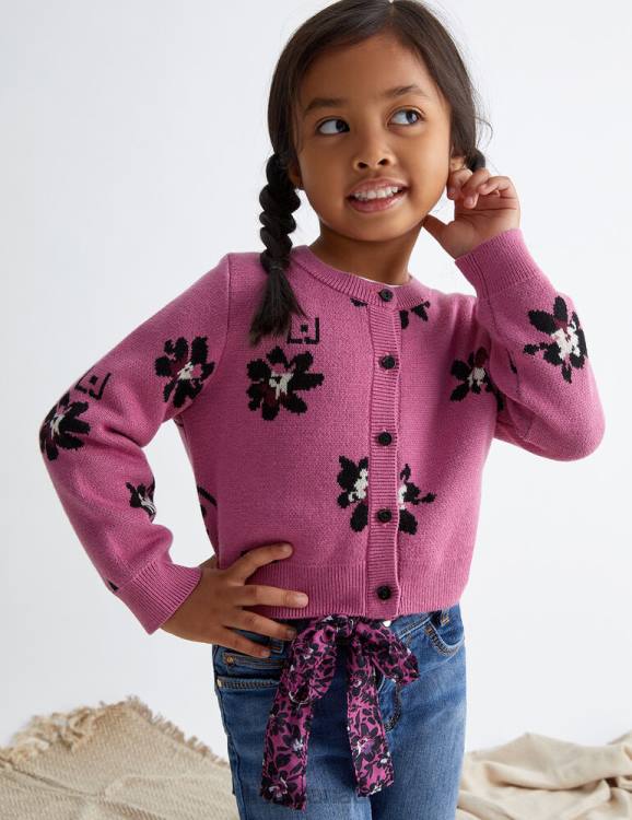 Clothing Liu Jo Floral Cardigan Kids F6063259