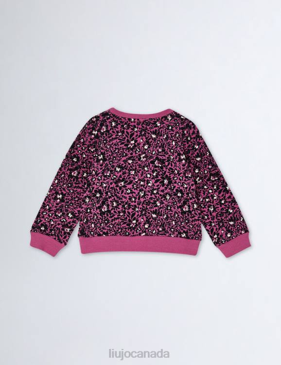 Clothing Liu Jo Floral Sweatshirt With Logo Kids F6063255