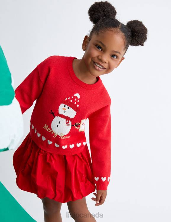 Clothing Liu Jo Snowman Jumper Kids F6063311