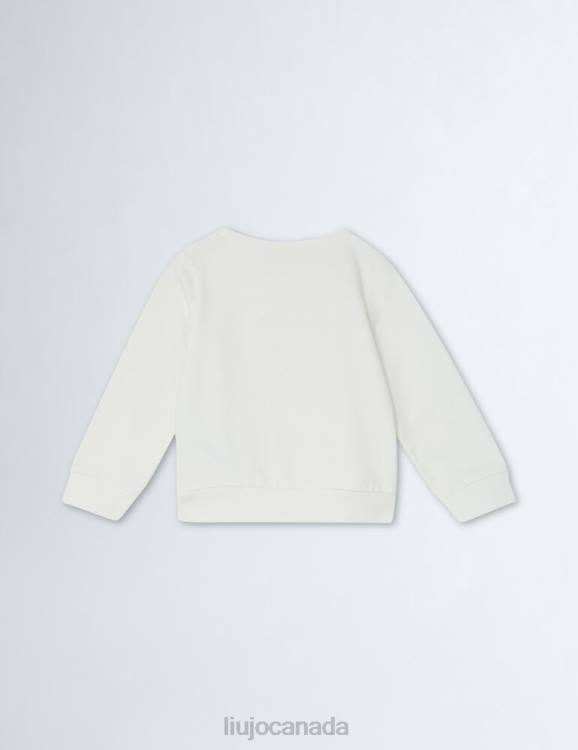 Clothing Liu Jo Sweatshirt With Logo And Gemstones Kids F6063288