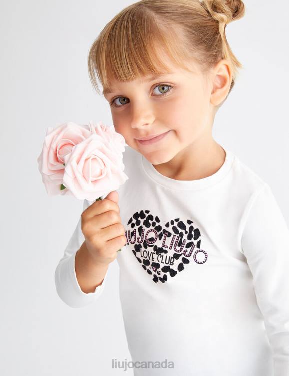 Clothing Liu Jo T-Shirt With Heart And Logo Kids F6063254