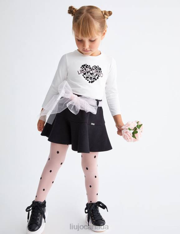 Clothing Liu Jo T-Shirt With Heart And Logo Kids F6063254