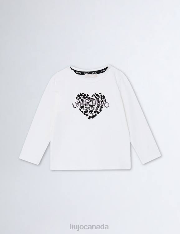 Clothing Liu Jo T-Shirt With Heart And Logo Kids F6063254