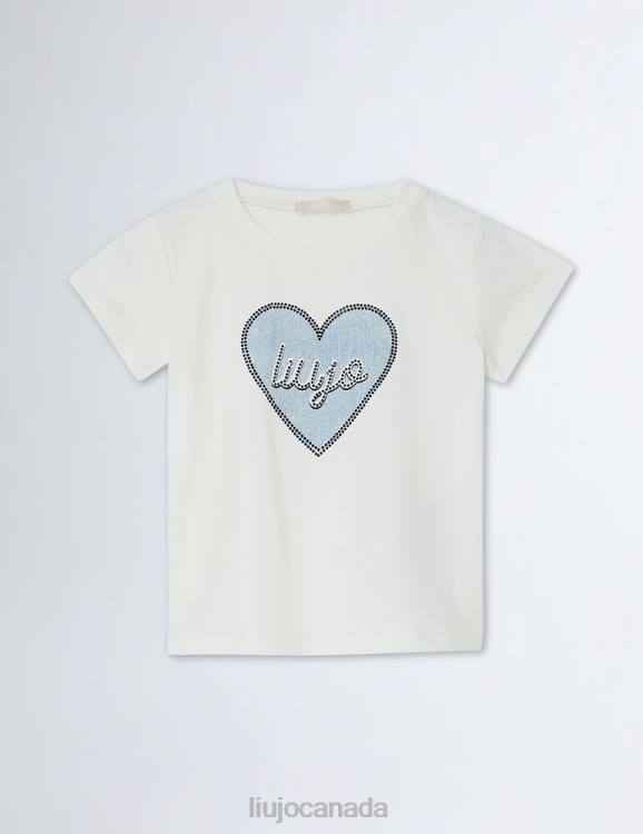 Clothing Liu Jo T-Shirt With Hearts Kids F6063276