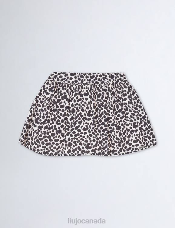 Clothing Liu Jo Eco-Friendly Animal-Print Skirt Kids F6063267