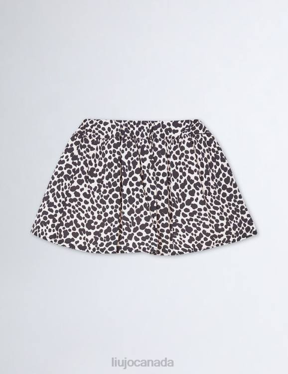 Clothing Liu Jo Eco-Friendly Animal-Print Skirt Kids F6063267