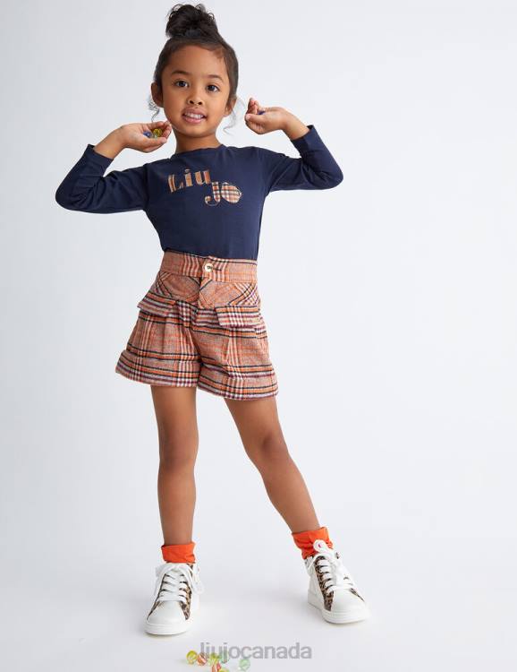 Clothing Liu Jo Short Check Kids F6063236