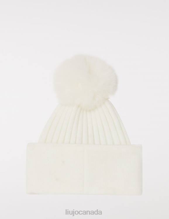 Accessories Liu Jo Beanie With Pom Pom And Gemstones Kids F6063393