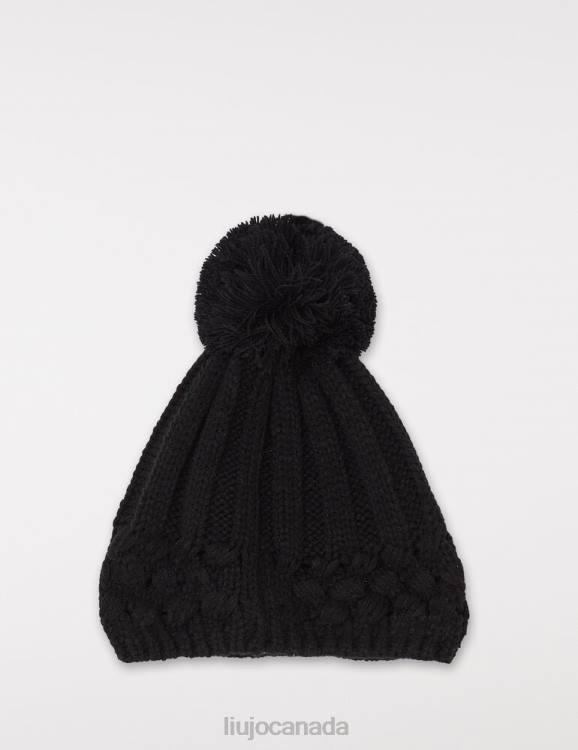 Accessories Liu Jo Beanie With Pom Pom Kids F6063360