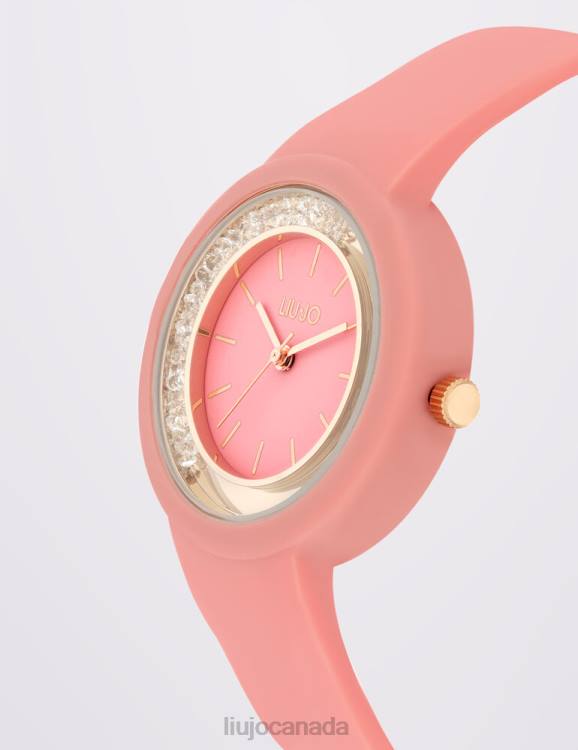 Accessories Liu Jo Black Silicone Watch Kids F6063401