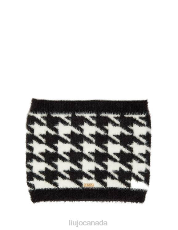 Accessories Liu Jo Houndstooth Neck Warmer Kids F6063437