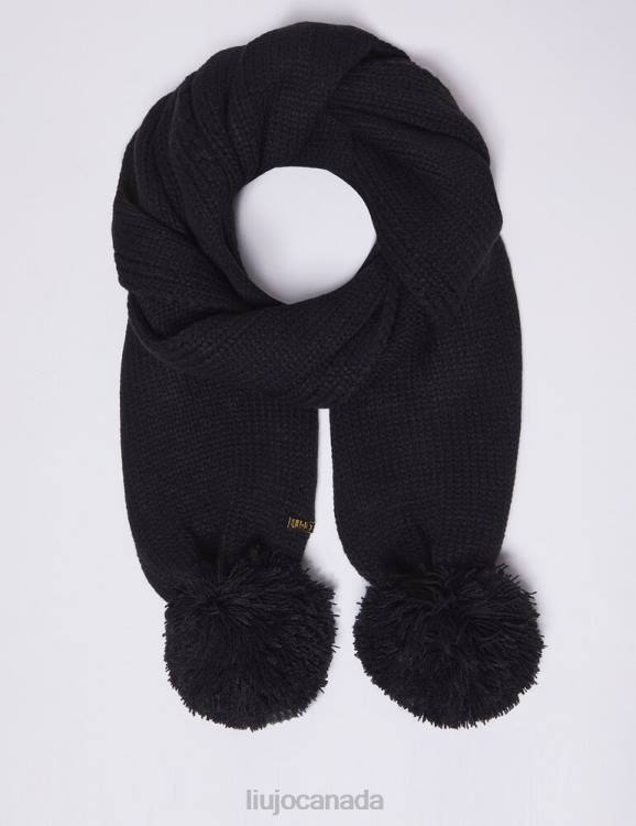 Accessories Liu Jo Scarf With Pom Poms Kids F6063334
