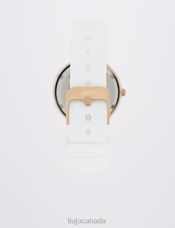 Accessories Liu Jo White Silicone Watch Kids F6063407