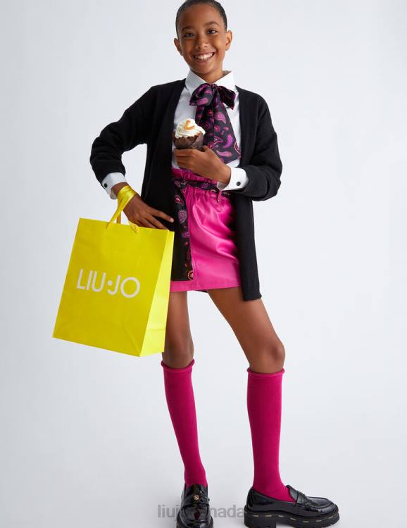 Clothing Liu Jo Eco-Friendly Cardigan With Belt Kids F6063346