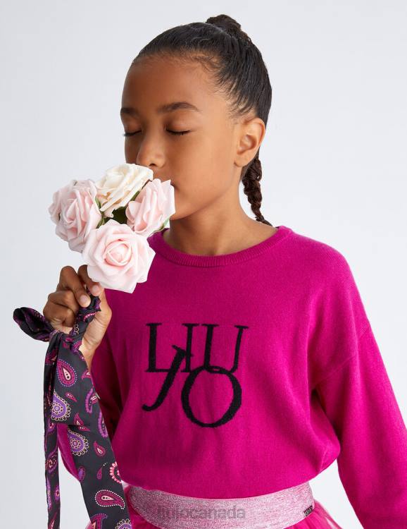Clothing Liu Jo Eco-Friendly Jumper With Logo Kids F6063348