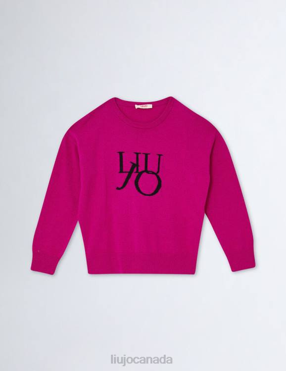 Clothing Liu Jo Eco-Friendly Jumper With Logo Kids F6063348