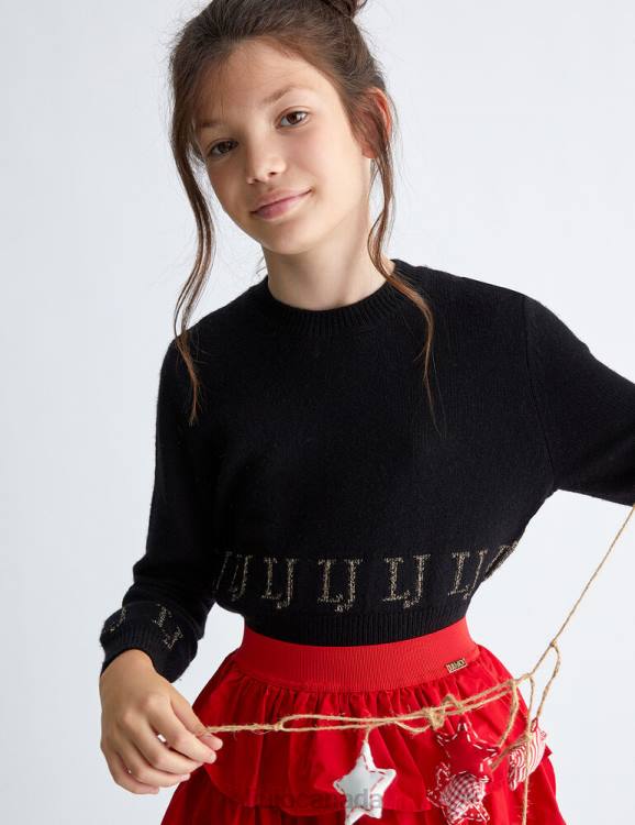 Clothing Liu Jo Eco-Friendly Jumper With Logo Kids F6063385