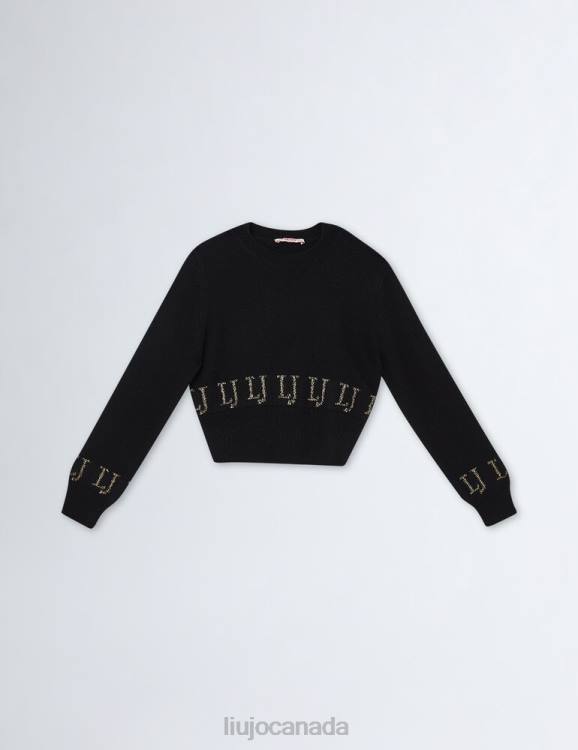 Clothing Liu Jo Eco-Friendly Jumper With Logo Kids F6063385