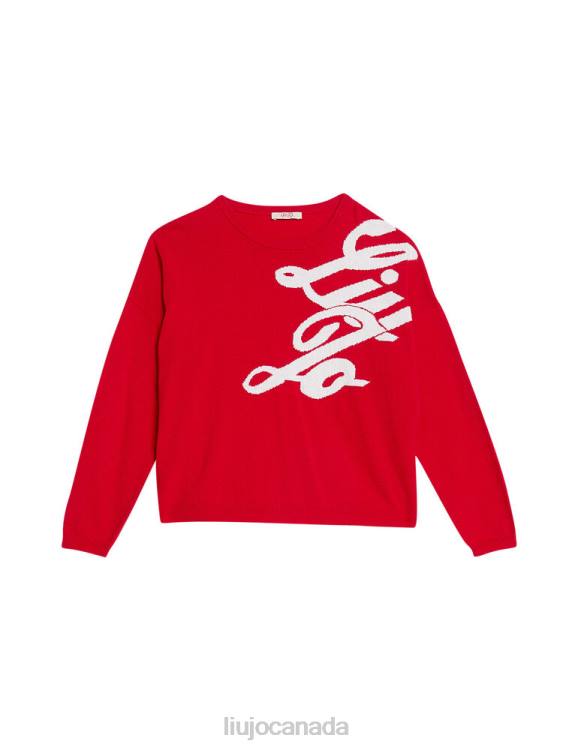 Clothing Liu Jo Eco-Friendly Jumper With Logo Kids F6063469