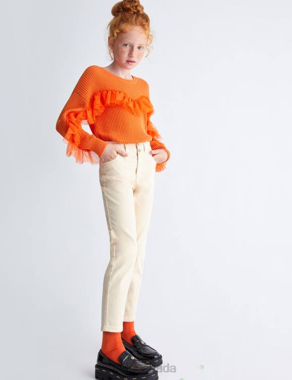 Clothing Liu Jo Eco-Friendly Sweater With Ruching Kids F6063383