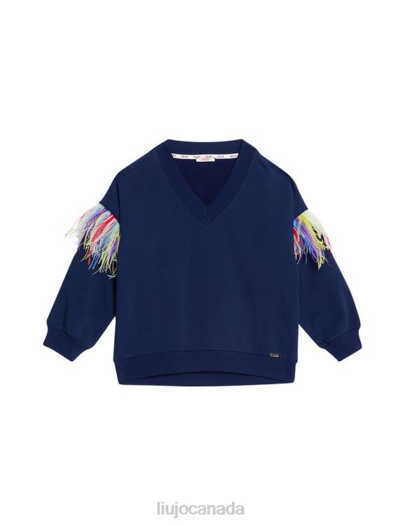 Clothing Liu Jo Fleece With Feathers Kids F6063458