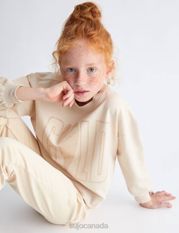 Clothing Liu Jo Gold Sweatshirt Kids F6063374