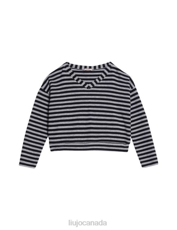 Clothing Liu Jo Striped Jersey Sweatshirt Kids F6063462