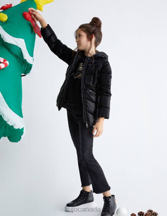 Clothing Liu Jo Sweatshirt With Logo And Gemstones Kids F6063336