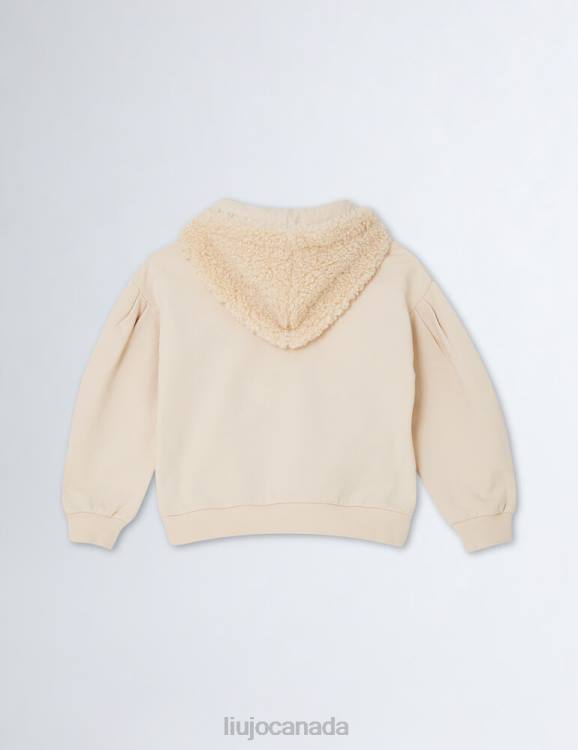 Clothing Liu Jo Sweatshirt With Soft Effect Details Kids F6063331