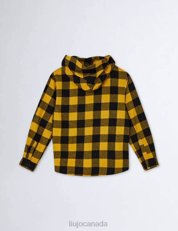 Clothing Liu Jo Oversized Flannel Shirt Kids F6063428