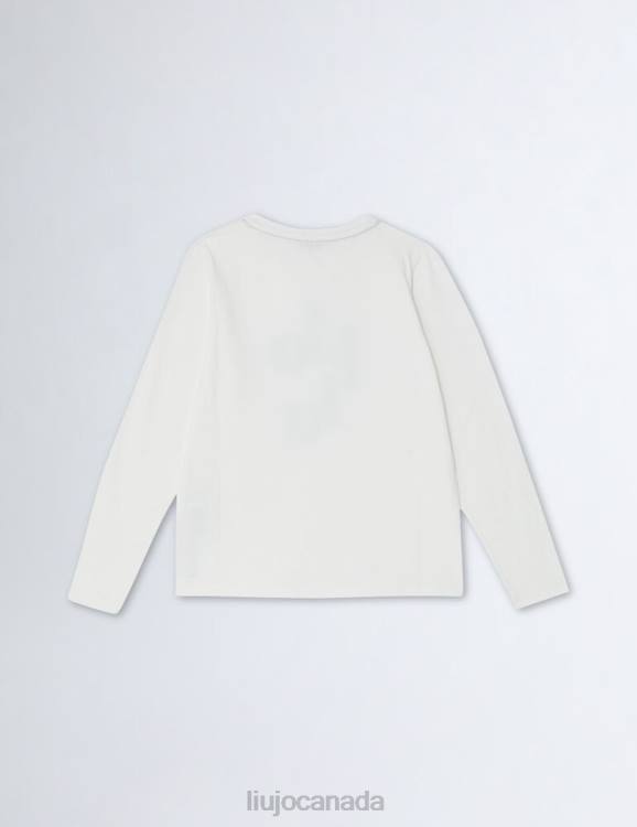 Clothing Liu Jo T-Shirt With Logo And Gemstones Kids F6063364