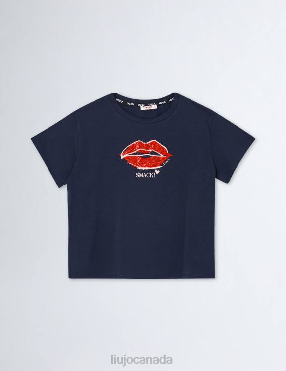 Clothing Liu Jo T-Shirt With Smack! Print Kids F6063382