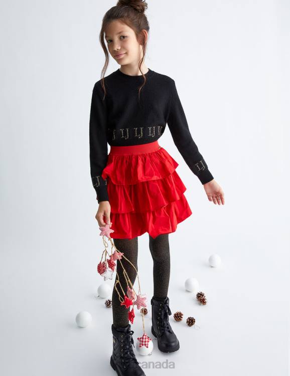 Clothing Liu Jo Taffeta Skirt Kids F6063400