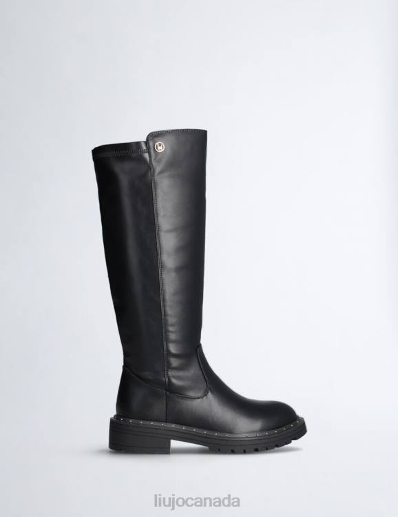 Shoes Liu Jo High Boots With Studs Kids F6063303