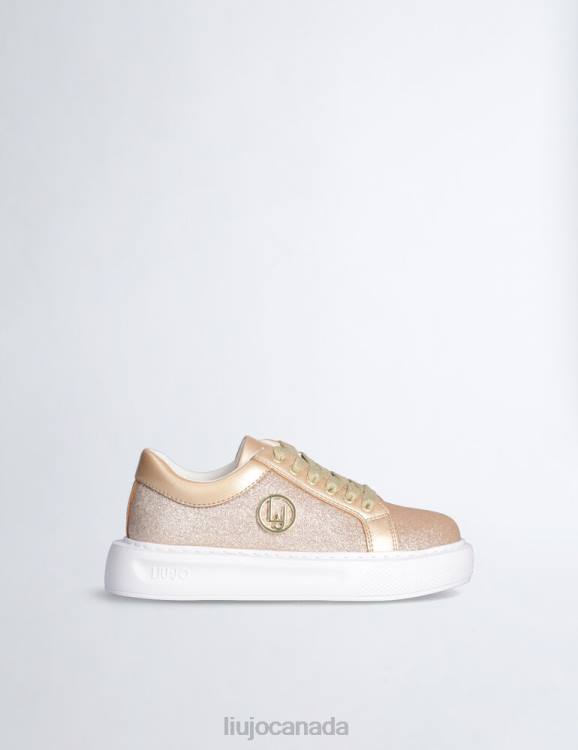 Shoes Liu Jo Platform Sneakers With Glitter Kids F6063243
