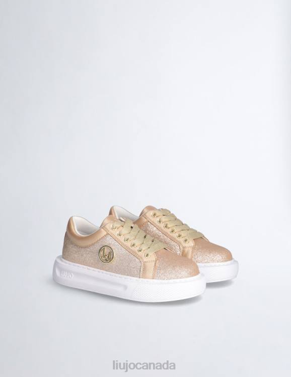 Shoes Liu Jo Platform Sneakers With Glitter Kids F6063243