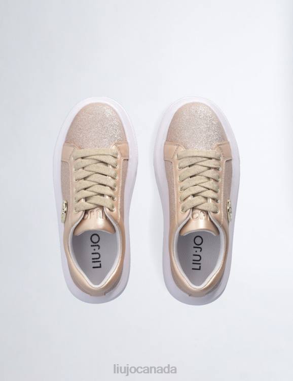 Shoes Liu Jo Platform Sneakers With Glitter Kids F6063243