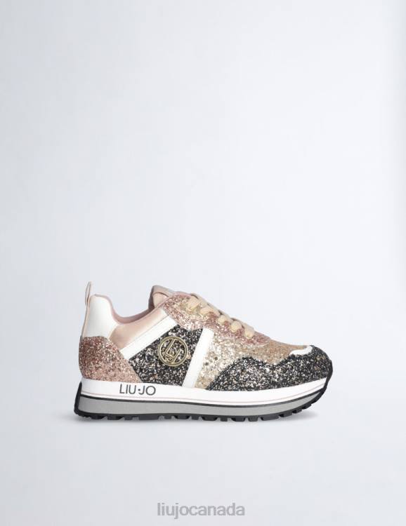 Shoes Liu Jo Platform Sneakers With Glitter Kids F6063283