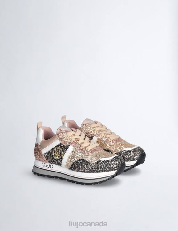 Shoes Liu Jo Platform Sneakers With Glitter Kids F6063283