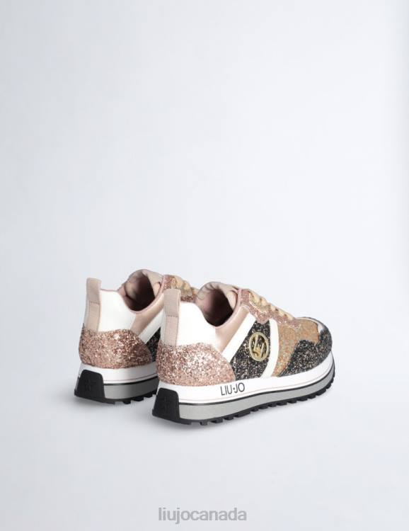 Shoes Liu Jo Platform Sneakers With Glitter Kids F6063283